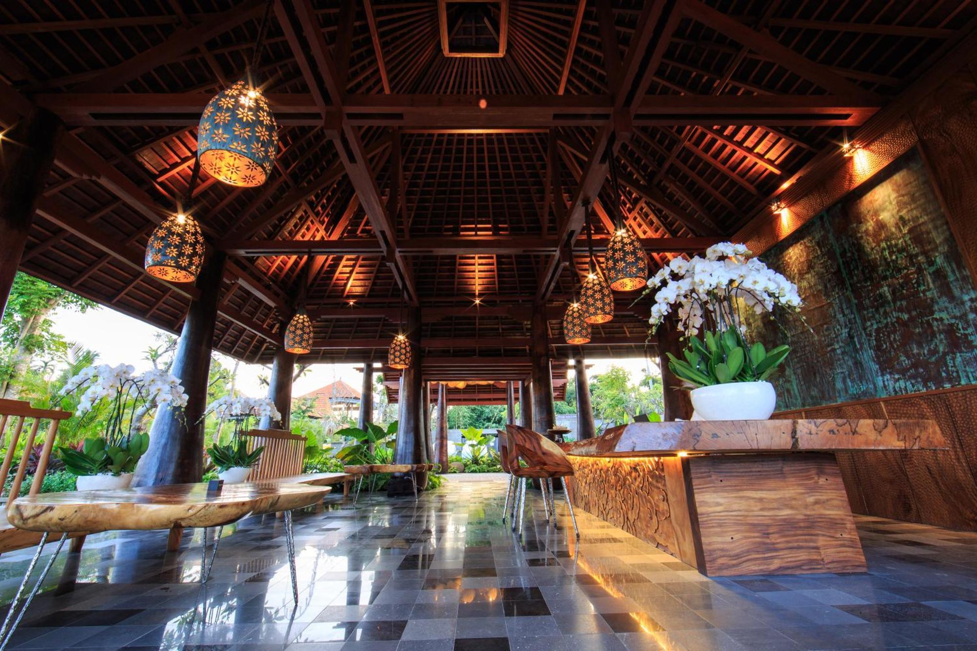 Tejaprana Bisma - Chse Certified Hotell Ubud Exteriör bild Lobby