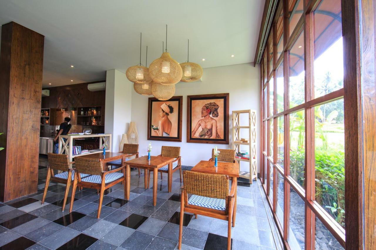Tejaprana Bisma - Chse Certified Hotell Ubud Exteriör bild The interior of the restaurant